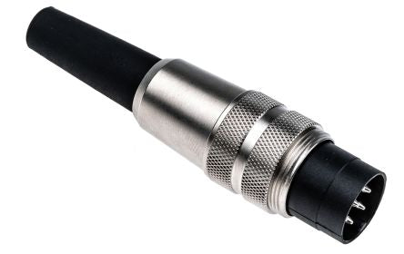 binder Circular Connector, 7 Contacts, Cable, M16 Connector, Plug, Male, IP40, 680 Series