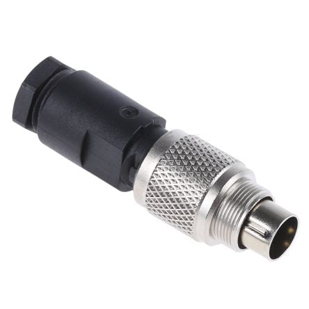 binder Circular Connector, 2 Contacts, Cable, M9 Connector, Plug, Male, IP67, 712 Series