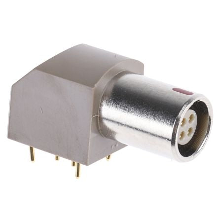 LEMO Circular Connector, 4 Contacts, Panel Mount, 11.7 mm Connector, Socket, Female, IP50, 0B Series