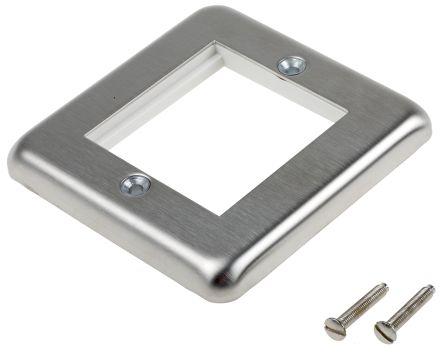 MK Electric Grey 1 Gang Light Switch Cover
