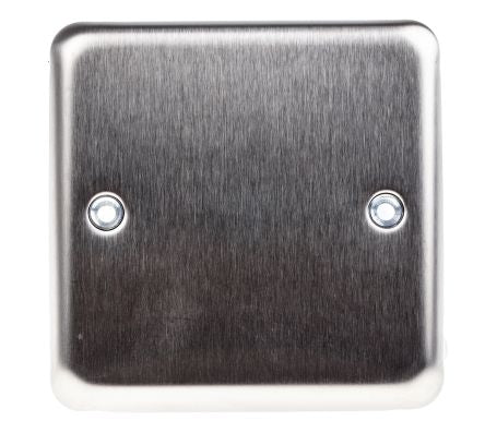 MK Electric White 1 Gang Blanking Plate