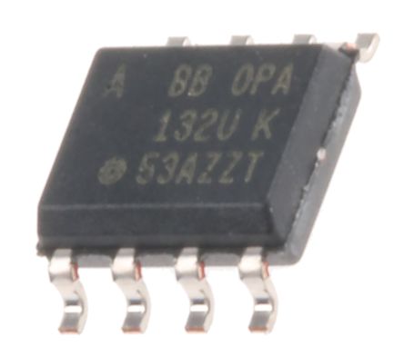 OPA132UA Texas Instruments, 8 MHz, 8-Pin 18V SOIC - pack size 75 units