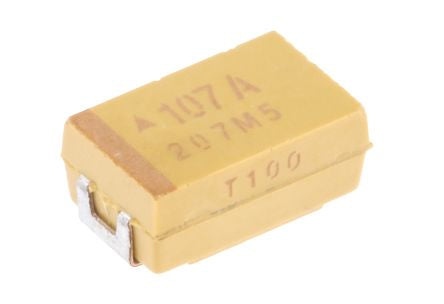 KYOCERA AVX 100 μF MnO2 Tantalum Capacitor 10V dc, Surface, TPS Series - pack size 500 units