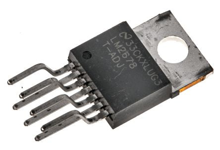 Texas Instruments Buck Converter, Through Hole, 37V Output Voltage, 5 A Output Current, 1 Outputs - pack size 45 units