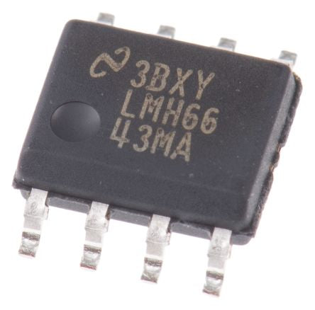 Texas Instruments, Operational Amplifier, 57 MHz, 8-Pin 12.8V SOIC - pack size 95 units