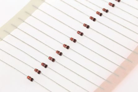 Nexperia 1, 2.4 V Zener Diode, Single 500 mW 5 % Through Hole 2-Pin SOD-27 - pack size 10000 units