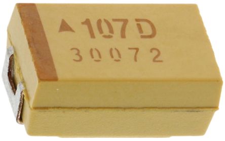 KYOCERA AVX 100 μF MnO2 Tantalum Capacitor 20V dc, Surface, TAJ Series - pack size 500 units