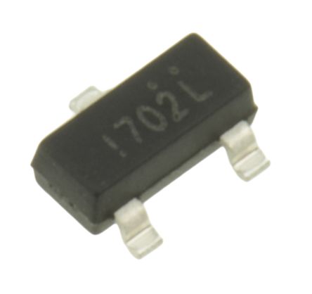 onsemi 2N7002 Type N-Channel MOSFET, 115 mA, 60 V Enhancement, 3-Pin SOT-23 - pack size 3000 units