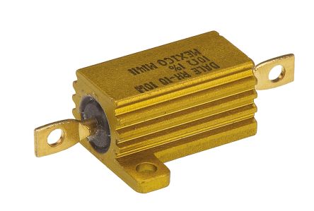 Vishay, 10 Ω 12.5 W Wirewound Chassis Mount Resistor ±1 % - pack size 100 units