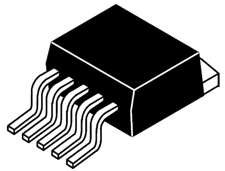 Texas Instruments Buck Converter, Surface, 3.36V Output Voltage, 1 A Output Current, 1 Outputs - pack size 45 units