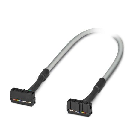 Phoenix Contact CK2211 Series IDC Socket Cable Assembly, 2.54 mm Pitch, 3 m Length