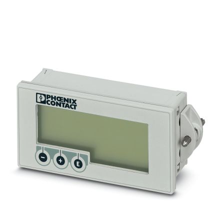 Phoenix Contact FA 7 Segment LCD Digital Panel Multifunction Meter for Current, 48 mm x 96 mm