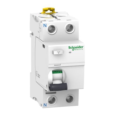 Schneider Electric IID Series Residual Current Circuit Breaker, 80A, 2-Pole, 300 mA, Type AC 240V ac