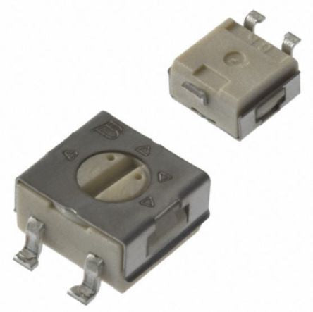 10 Ω, Surface Trimmer Potentiometer, Gull Wing 0.25 W Top Adjust Bourns, 3314 - pack size 10 units