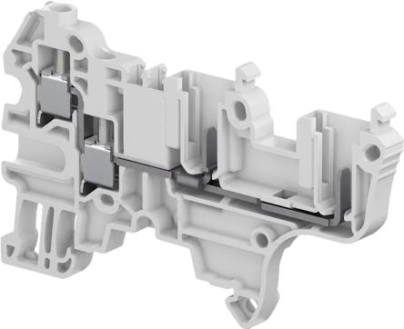 Entrelec 1SNK805013R0000 SNK Series Terminal Block Grey, 0.2mm², 4 mm², 1-Level, Screw - pack size 10 units