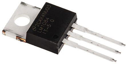 Texas Instruments, Voltage Regulator 25V TO-220 3-Pin - pack size 45 units