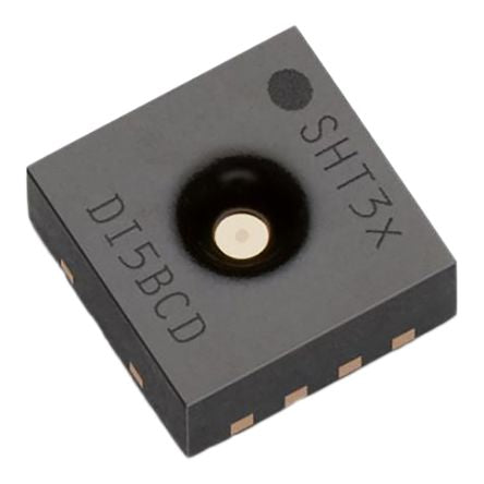 Sensirion SHT3x Series, Digital Output Temperature & Humidity Sensor, Surface Mount, Serial-I2C, ±0.2 °C, ±1.5 %RH, - pack size 2500 units