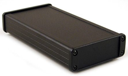 Hammond Black Aluminium Enclosure, IP54 31.4 mm, 87 mm, 171.2 mm