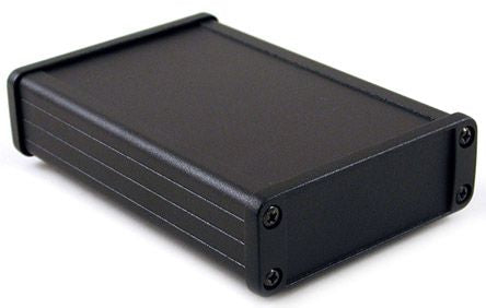 Hammond Black Aluminium Enclosure, IP54 31.4 mm, 87 mm, 171.2 mm