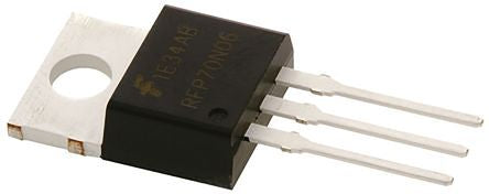 onsemi Type N-Channel MOSFET, 70 A, 60 V Enhancement, 3-Pin TO-220 - pack size 50 units