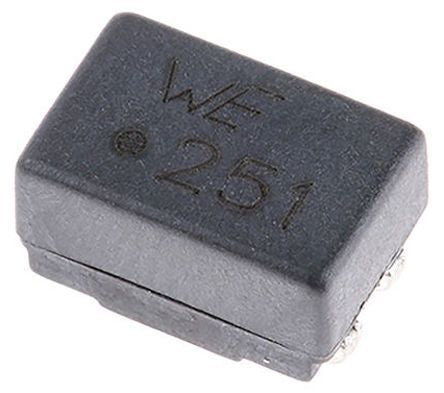 Wurth Elektronik, WE-SL2 Shielded Common Mode Filter with a Ferrite Core, 250 μH Multilayer 1.2 A Idc - pack size 5 units