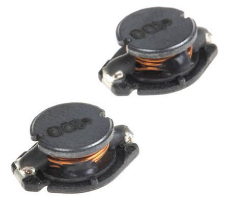 Wurth Elektronik, WE-PD4 Unshielded Wirewound Surface Mount Inductor with a Ferrite Core, 10 μH ±20 % 3.3 A Idc - pack size 5 units