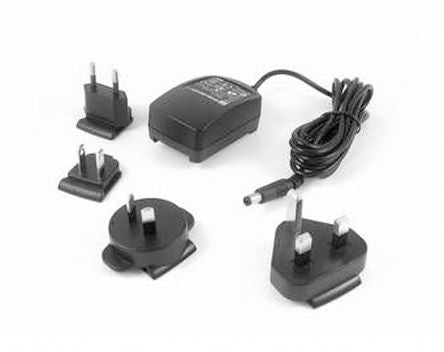 Phihong 12 W AC/DC Adapter Interchangeable 24V dc Output, 500 mA