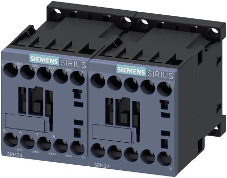 Siemens SIRIUS Contactor Relay, 230V ac Coil, 10 A 230V ac, 4 NO, 690V ac