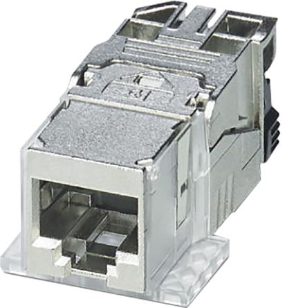 Phoenix Contact CUC-F-J1ZNI-S/R4IDC8 Series RJ45 Connector Female, Panel Mount Shielded Straight 1 Port 8 Way