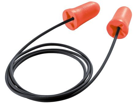 uvex uvex com4-fit Series Orange, Black Disposable Ear Plugs, 33 dB Rated 100 - pack size 100 units