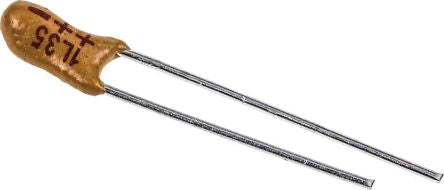 Vishay 10 μF MnO2 Tantalum Capacitor 16V dc, Through Hole, 489D Series - pack size 500 units
