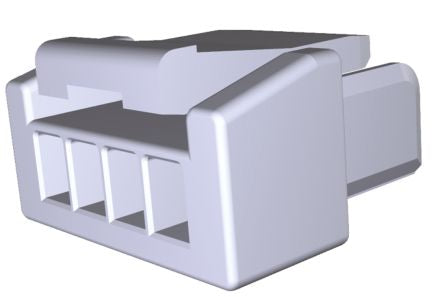 Molex, Micro-Lock Female Connector Housing, 1.25mm Pitch, 4 Way, 1 Row - pack size 10 units