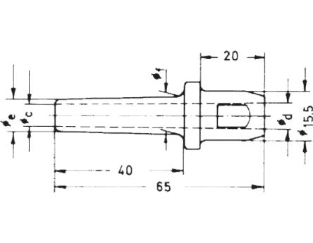 Telegartner Strain Relief Strain Relief for use with 30/39 Housing