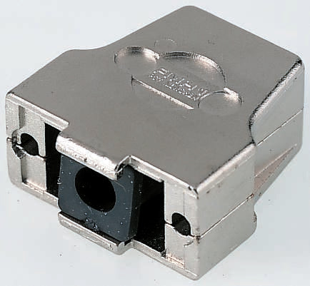 FCT from Molex FMH Series Die Cast Zinc Straight D-Sub Backshell, 25 Way Strain Relief