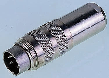 binder Circular Connector, 4 Contacts, Cable, Miniature Connector, Socket, Male, IP67, 423 Series