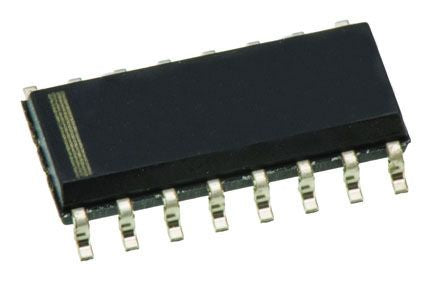 Texas Instruments 12 bit DAC DAC7614U, Quad 89ksps SOIC, 16-Pin, Interface Seriell - pack size 40 units