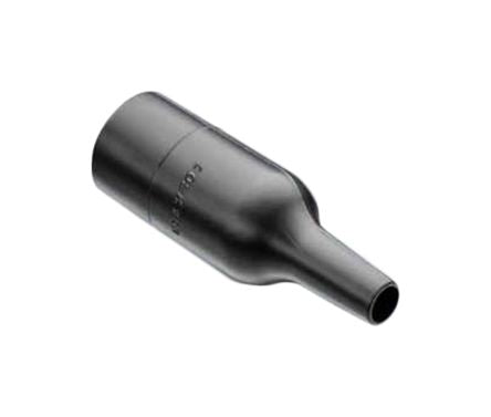 TE Connectivity Straight 202K Black, Polyolefin, 24 mm