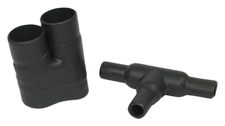 TE Connectivity T Joint 322A1 Black, Elastomer, 13.2 mm