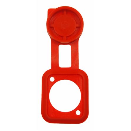 RS PRO, CP299 Dust Cap for use with XLR Connector, Feed Through Connector - pack size 5 units