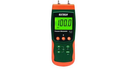 Extech SDL730 Differential Manometer With 2 Pressure Port/s, Max Pressure Measurement 101.5 psi