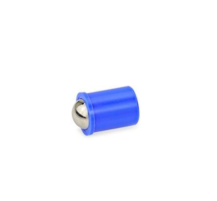 Ganter Technopolymer Ball & Spring Plunger, 5 mm Long - pack size 50 units