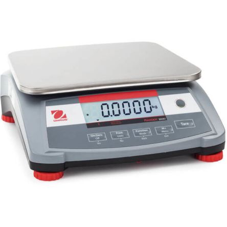 Ohaus R31P15-M Weighing Compact Bench Scale, 15kg Weight Capacity