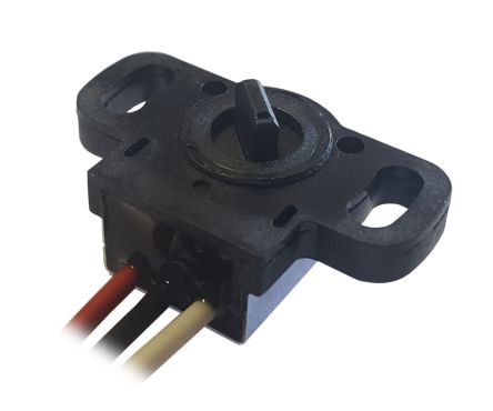 PIHER SENSORS AND CONTROLS S.S.A MSC360 Series Hall Effect Position Sensor, Analogue Signal, End Type, 5.9 mm Shaft