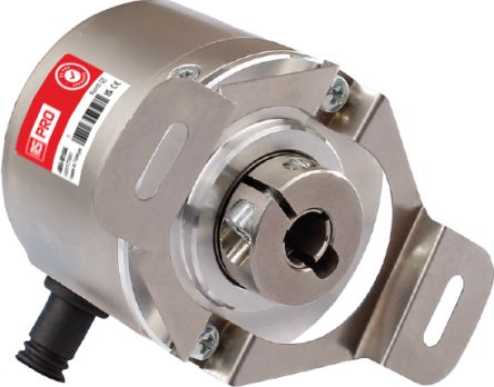 RS PRO Incremental Rotary Encoder 5V dc, 2500 ppr ppr, Line Driver Signal, Hollow Type, 12 mm Shaft