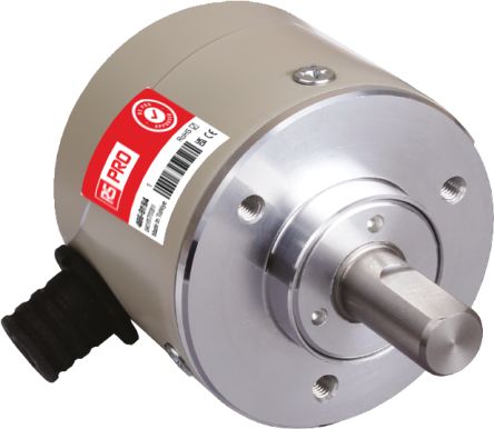 RS PRO Incremental Rotary Encoder 5V dc, 1000 ppr ppr, Push Pull Signal, Solid Shaft Type, 6 mm Shaft