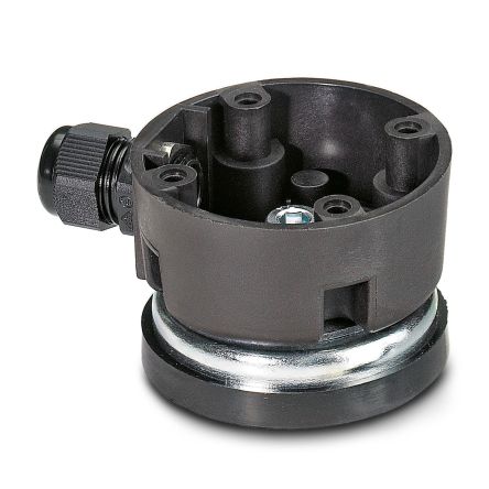 Phoenix Contact Black Mounting Accessory for use with Tube 25 mm