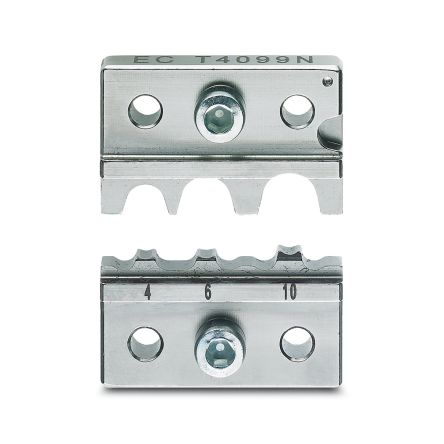 Phoenix Contact, CF500 Crimp Die, Coaxial Type Crimp Tool Silver