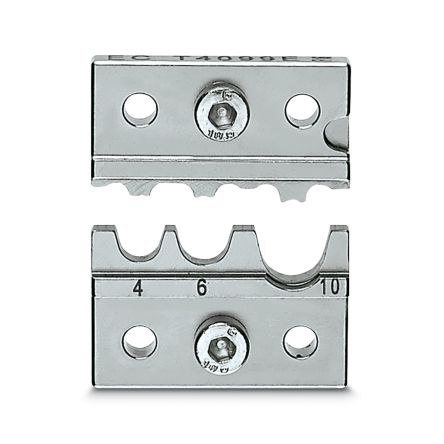 Phoenix Contact, CF500 Crimp Die, Coaxial Type Crimp Tool Silver