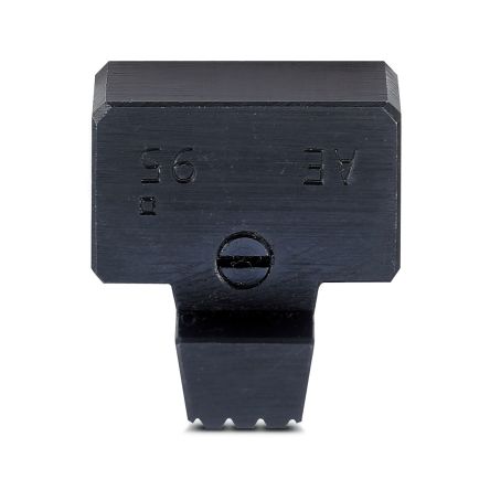 Phoenix Contact, CRIMPFOX-C Crimp Die, Coaxial Type Crimp Insert Black
