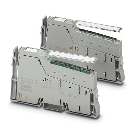 Phoenix Contact 2861645 IB IL DOR LV-SET-PAC Series Disconnect Terminal Block Grey, Spring Cage